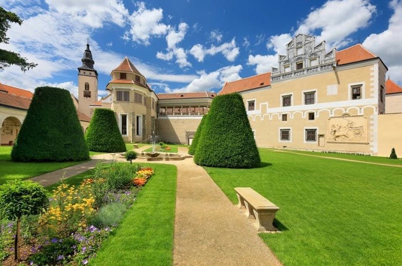 Telč Chateau, Telč, Czech Republic (Czechia)